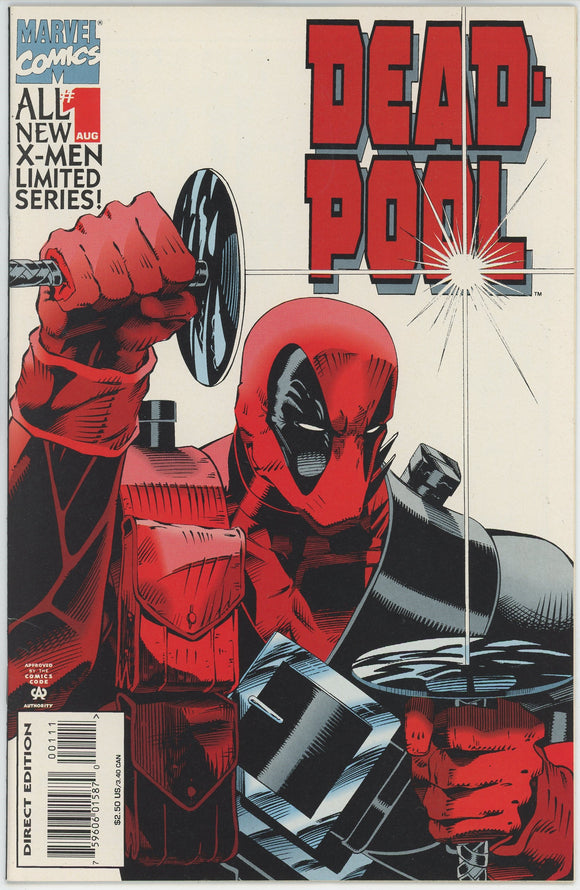 Deadpool #1 (1994) - 9.0 VF/NM *If Looks Could Kill* Mini Series