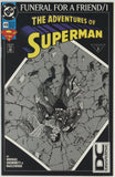 Adventures of Superman #498 (1987) - 9.0 VF/NM *DC Universe Variant*