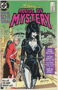 Elvira's House of Mystery #7 (1986) - 8.0 VF *Sienkiewicz Sci Fi Cover*