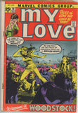 My Love #14 (1969) - 2.5 GD+ *Gray Morrow Cover/Woodstock* Marvel Romance