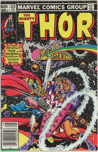 Thor #322 (1962) - 8.0 VF *The Wrath and the Power* Newsstand