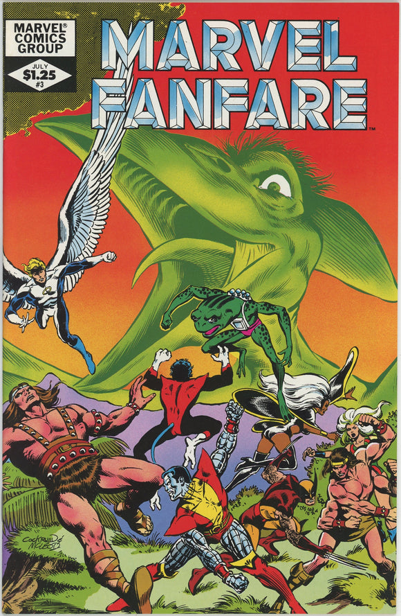 Marvel Fanfare #3 (1982) - 9.0 VF/NM *Into the Land of Death*