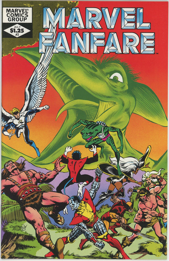 Marvel Fanfare #3 (1982) - 9.4 NM *Into the Land of Death*