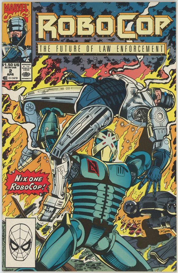 Robocop #2 (1990) - 9.2 NM- *Murphy's Law*