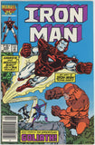 Iron Man #206 (1968) - 8.0 VF *Hawkeye/Mockingbird* Newsstand