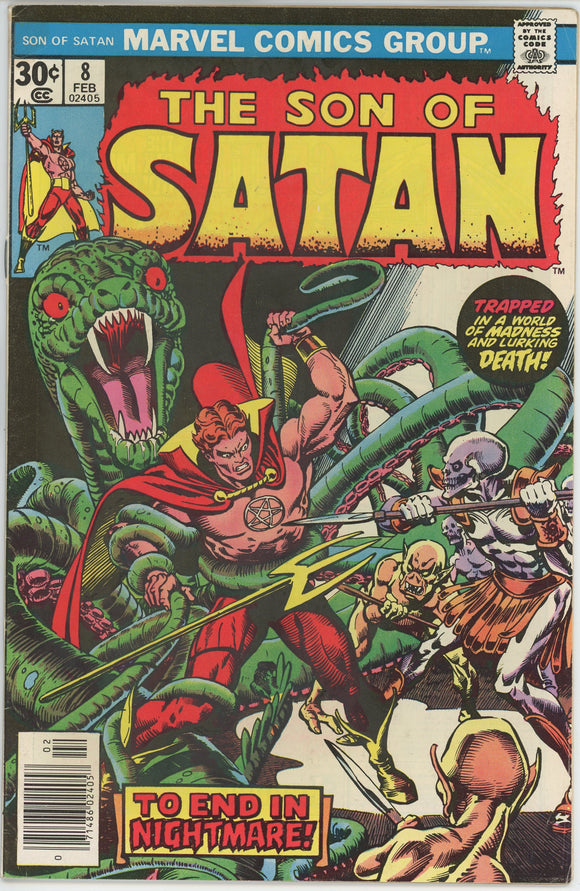 Son of Satan #8 (1971) - 5.5 FN- *Dance With the Devil My Red-Eyed Son*