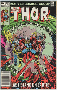 Thor #327 (1962) - 7.5 VF- *This Battleground Earth* Newsstand