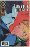 Justice League America #18 (1987) - 8.5 VF+ *Where No League Has Gone Before*