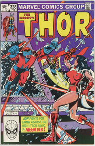 Thor #328 (1962) - 8.5 VF+ *Violence in Video*