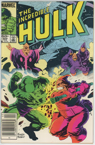 Incredible Hulk #304 (1962) - 7.0 FN/VF *Crossroads/Prisoners* Newsstand