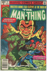 Man-Thing #4 (1979) - 6.0 FN *Doctor Strange/Baron Mordo*