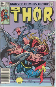 Thor #332 (1962) - 6.0 FN *Blood of a Goddess* Newsstand