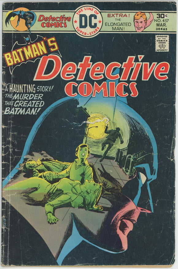 Detective Comics #457 (1937) - 2.5 GD+ *Batman Origin/Joe Chill/Leslie Thompkins*