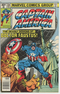 Captain America #236 (1968) - 5.5 FN- *Death Dive*