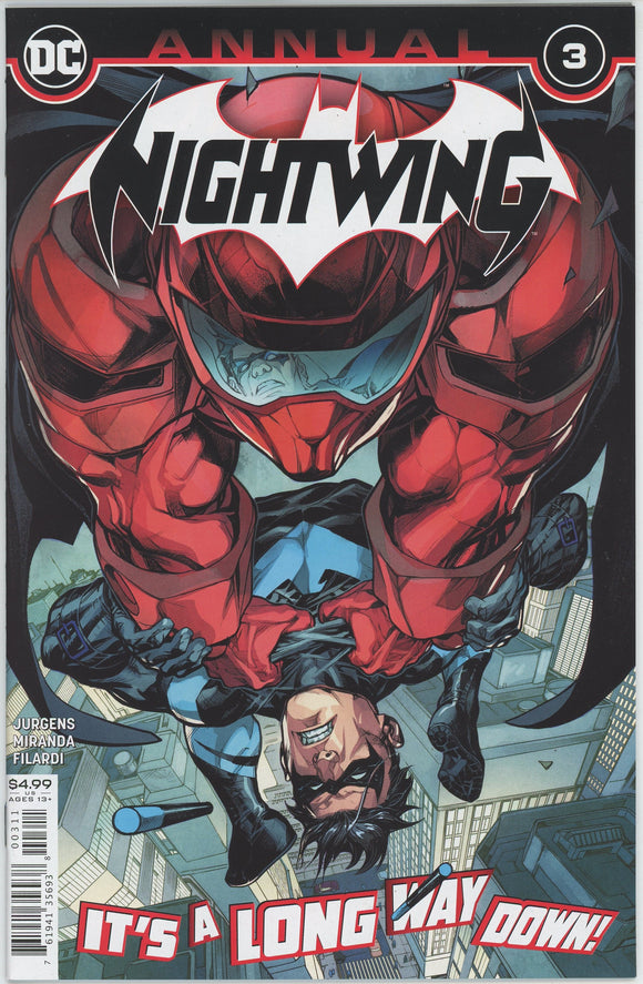 Nightwing Annual #3 (2016) - 9.4 NM *Wings Up*