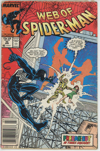 Web of Spider Man #36 (1985) - 1.0 FR *1st Appearance Tombstone*