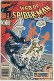 Web of Spider Man #36 (1985) - 1.0 FR *1st Appearance Tombstone*