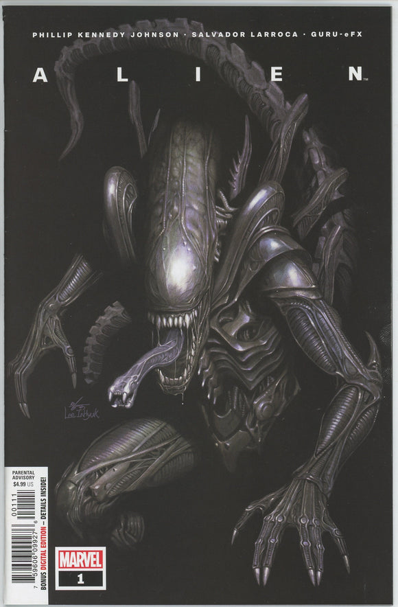 Alien #1 (2021) - 9.2 NM- *Inhyuk Lee* Marvel