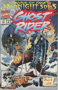 Ghost Rider #31 (1990) - 7.0 FN/VF *1st Full App Midnight Sons*