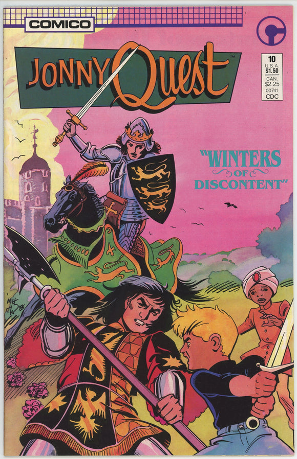 Jonny Quest #10 (1988) - 7.0 FN/VF *Winters of Discontent*