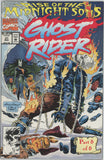 Ghost Rider #31 (1990) - 7.0 FN/VF *1st Full App Midnight Sons*