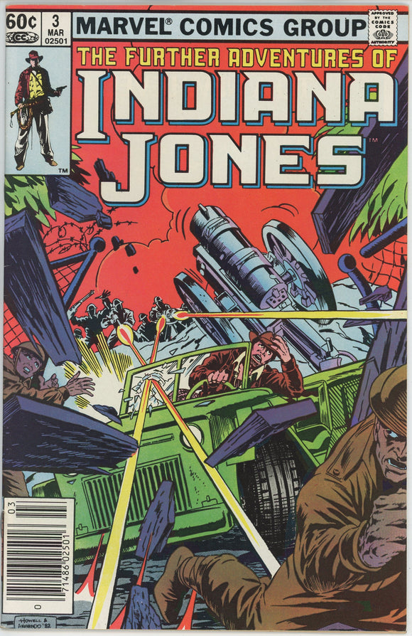 Further Adventures of Indiana Jones #3 (1983) - 7.5 VF- *The Devil's Cradle*