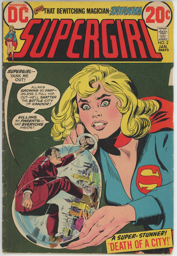 Supergirl #2 (1982) - 4.0 VG *Death of a City*