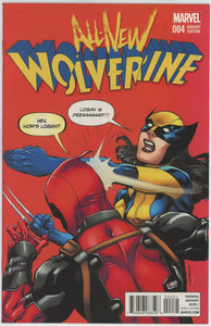 All New Wolverine #4 (2016) - 9.2 NM- *Tom Raney Deadpool Variant*