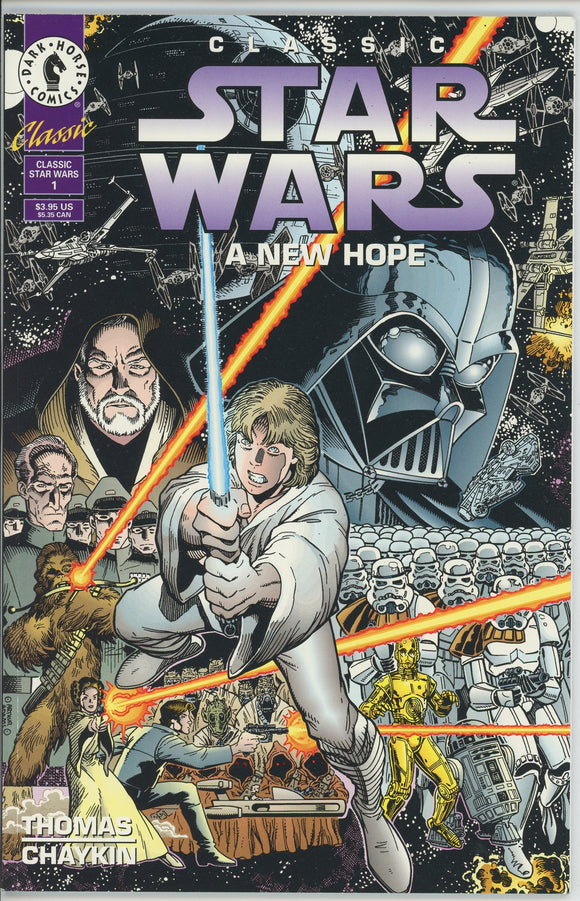 Classic Star Wars A New Hope #1 (1994) - 9.4 NM *Star Wars #1 Re-issue*