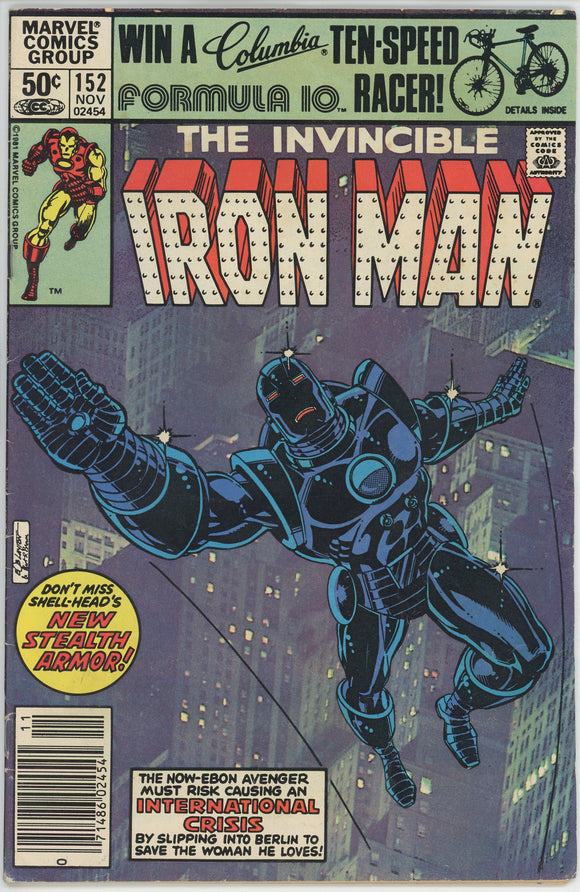 Iron Man #152 (1968) - 5.0 VG/FN *Escape from Heaven's Hand*