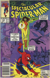 Spectacular Spider-Man #176 (1976) - 7.0 FN/VF *1st App Corona* Newsstand