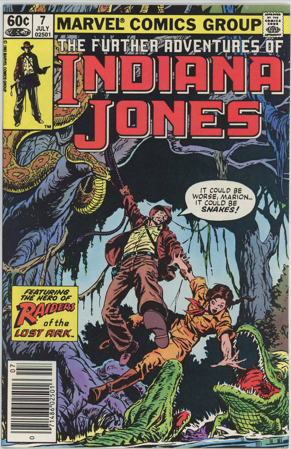 Further Adventures of Indiana Jones #7 (1983) - 8.0 VF *Africa Screams*