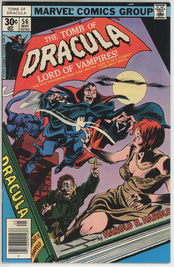 Tomb of Dracula #56 (1972) - 8.0 VF *The Vampire Conspiracy*