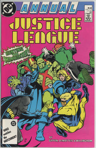 Justice League America Annual #1 (1987) - 9.2 NM- *Germ Warfare*