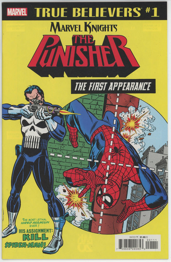 Amazing Spiderman #129 - 8.5 VF+ *1st Punisher True Believers Reprint*