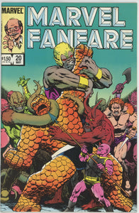 Marvel Fanfare #20 (1982) - 7.0 FN/VF *Jim Starlin Doctor Strange*