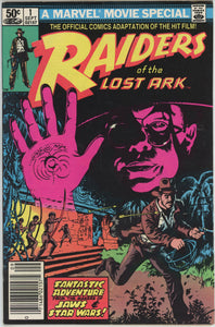 Raiders of the Lost Ark #1 (19) - 7.0 FN/VF *Movie Adaptation* Newsstand