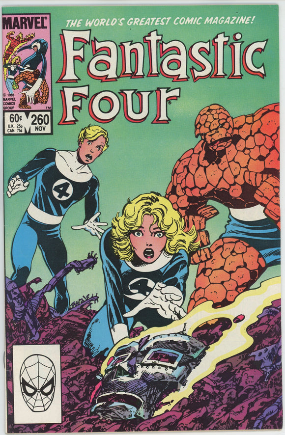 Fantastic Four #260 (1962) - 9.0 VF/NM *When Titans Clash*