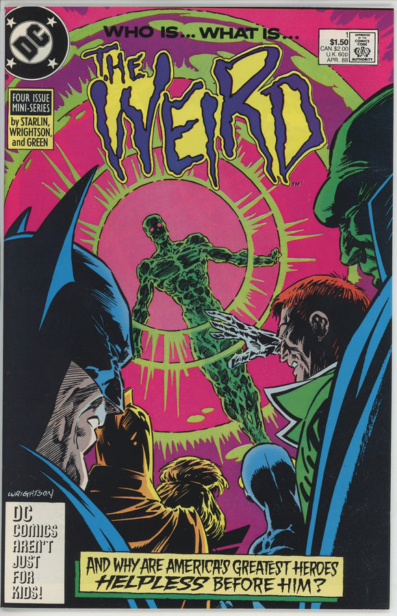 The Weird #1 (1988) - 9.4 NM *Berni Wrightson Cover* Batman Superman