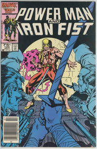 Power Man and Iron Fist #124 (1972) - 7.0 FN/VF *Crossfire* Newsstand