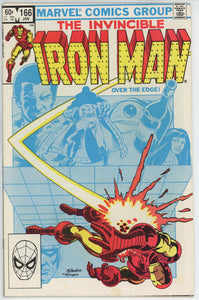 Iron Man #166 (1968) - 7.0 FN/VF *1st Full App Obadiah Stane*