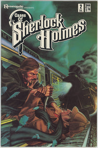 Cases of Sherlock Holmes #2 (1986 Renegade) - 9.4 NM *Case Of The Dancing Men*