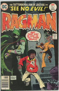 Ragman #3 (1976) - 6.0 FN *See No Evil*