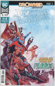 Justice League #11 (2018) - 9.2 NM- *Drowned Earth*