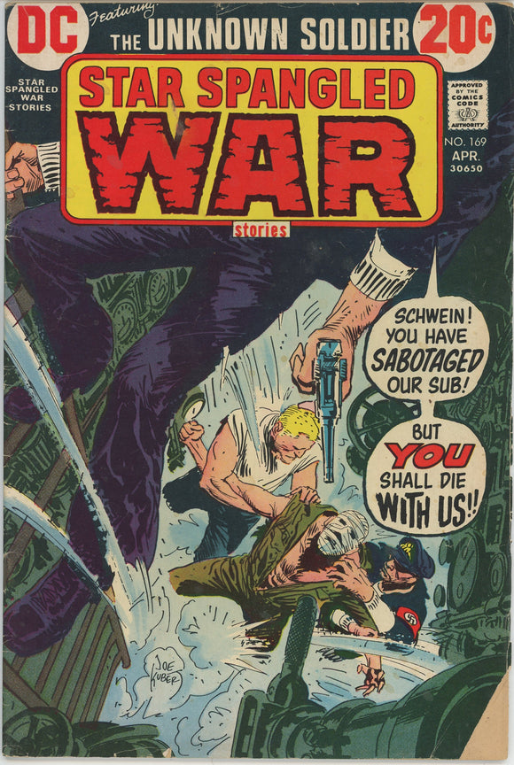 Star Spangled War Stories #169 (1952) - 3.0 GD/VG *Destroy The Devil's Broomstick*