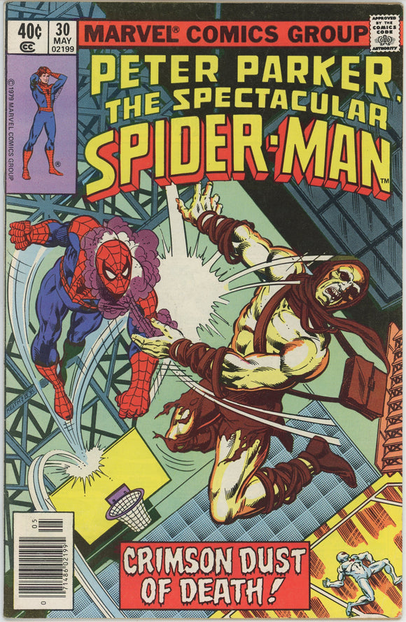 Spectacular Spider-Man #30 (1976) - 7.0 FN/VF *Secret of the Grave*