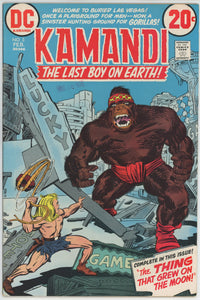 Kamandi #3 (1972) - 8.0 VF *The Thing That Grew on the Moon*