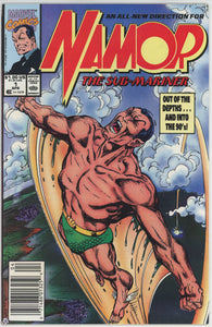 Namor the Sub-Mariner #1 (1990) - 9.0 VF/NM *John Byrne* Newsstand