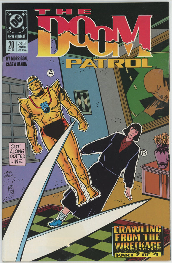 Doom Patrol #20 (1987) - 8.0 VF *'Crawling From the Wreckage/Crazy Jane*