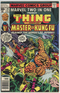 Marvel Two In One #29 (1974) - 6.0 FN *Thing/Shang Chi*